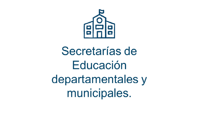 secretarias de educación